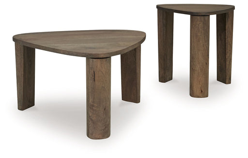 Reidport - Accent Cocktail Table Set (Set of 2) - Grayish Brown – Table Sets by Signature Design by Ashley® at Furniture Wholesale Plus , Nashville furniture store
