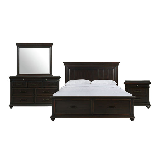 Slater - Platform Storage Bedroom Set – 3 Piece Bedroom Sets by Elements International at Furniture Wholesale Plus , Nashville furniture store