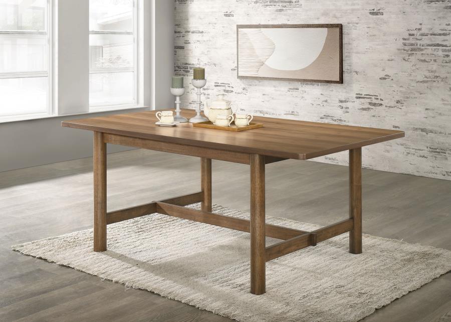 Crestmore - Rectangular Wood Dining Table - Walnut – Dining Tables by Coaster Fine Furniture at Furniture Wholesale Plus , Nashville furniture store