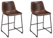 Centiar - Upholstered Barstool (Set of 2) – Stool Sets by Signature Design by Ashley® at Furniture Wholesale Plus , Nashville furniture store