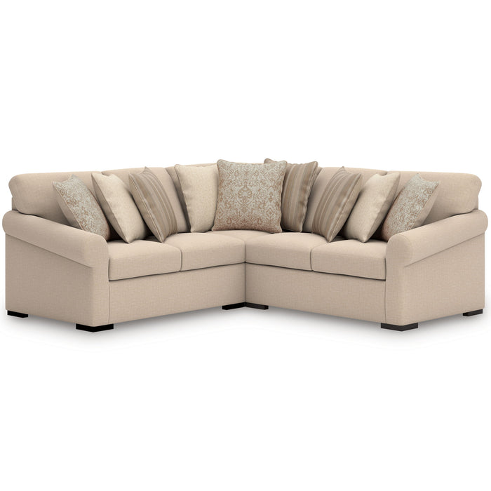 LadyMae - Sectional – Stationary Sectionals by Benchcraft® at Furniture Wholesale Plus , Nashville furniture store
