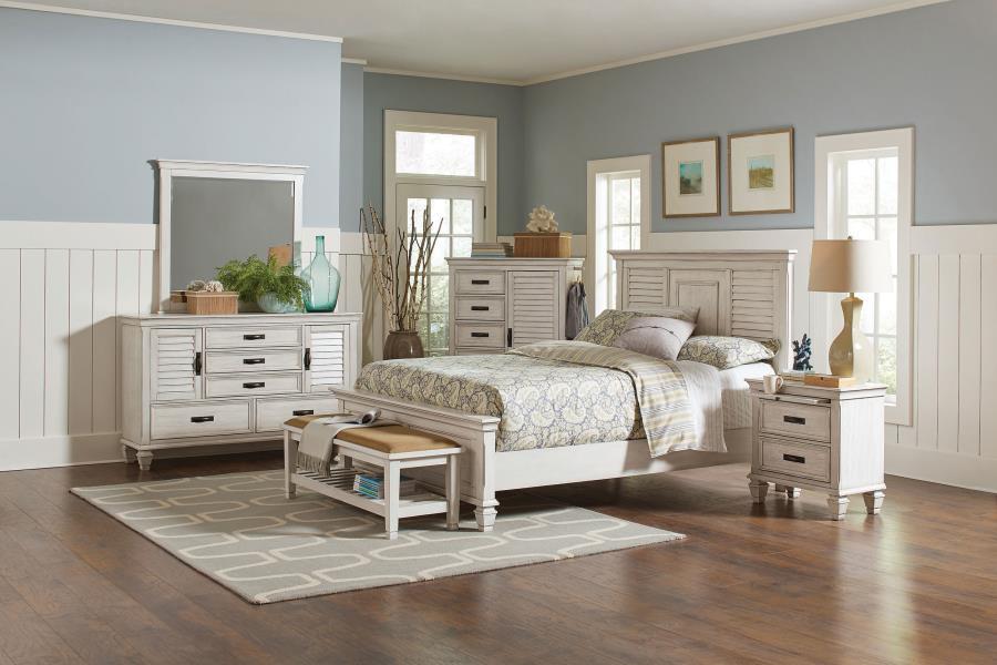 Franco - Wood Panel Bed - Premium Panel Beds from CoasterEssence - Just $669! Shop now at Furniture Wholesale Plus  We are the best furniture store in Nashville, Hendersonville, Goodlettsville, Madison, Antioch, Mount Juliet, Lebanon, Gallatin, Springfield, Murfreesboro, Franklin, Brentwood