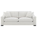Ashlyn - Fabric Upholstered Track Arm Sofa - Sand – Stationary Sofas by Coaster Fine Furniture at Furniture Wholesale Plus , Nashville furniture store