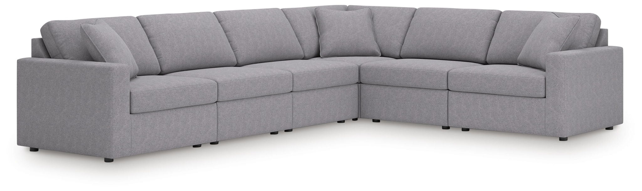 Modmax - Sectional - Granite – Stationary Sectionals by Signature Design by Ashley® at Furniture Wholesale Plus , Nashville furniture store