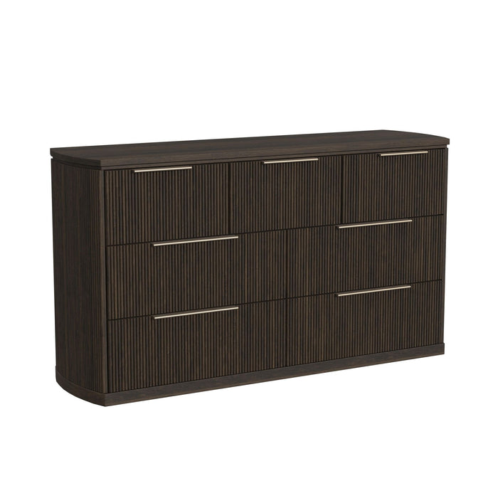 Sylvie - Bedroom Set With Upholstered Bed – 3 Piece Bedroom Sets by Elements International at Furniture Wholesale Plus , Nashville furniture store