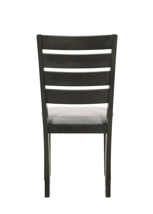 Bardstown - Side Chair (Set of 2) - Wheat / Charcoal – Chair Sets by Crown Mark at Furniture Wholesale Plus , Nashville furniture store