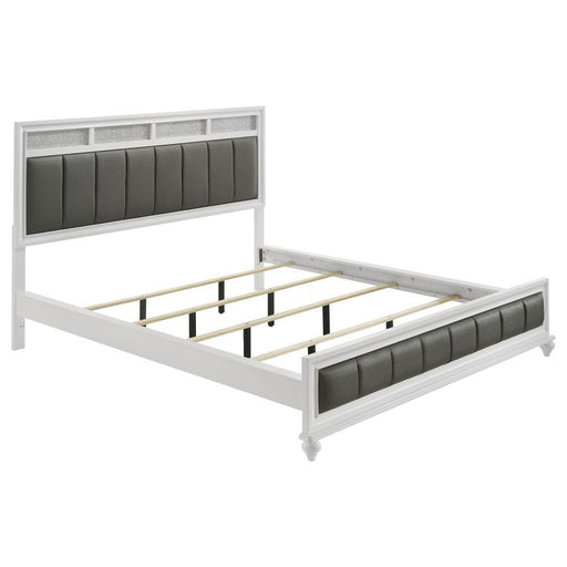 Barzini - Upholstered Panel Bed - Premium Panel Beds from CoasterEveryday - Just $489! Shop now at Furniture Wholesale Plus  We are the best furniture store in Nashville, Hendersonville, Goodlettsville, Madison, Antioch, Mount Juliet, Lebanon, Gallatin, Springfield, Murfreesboro, Franklin, Brentwood