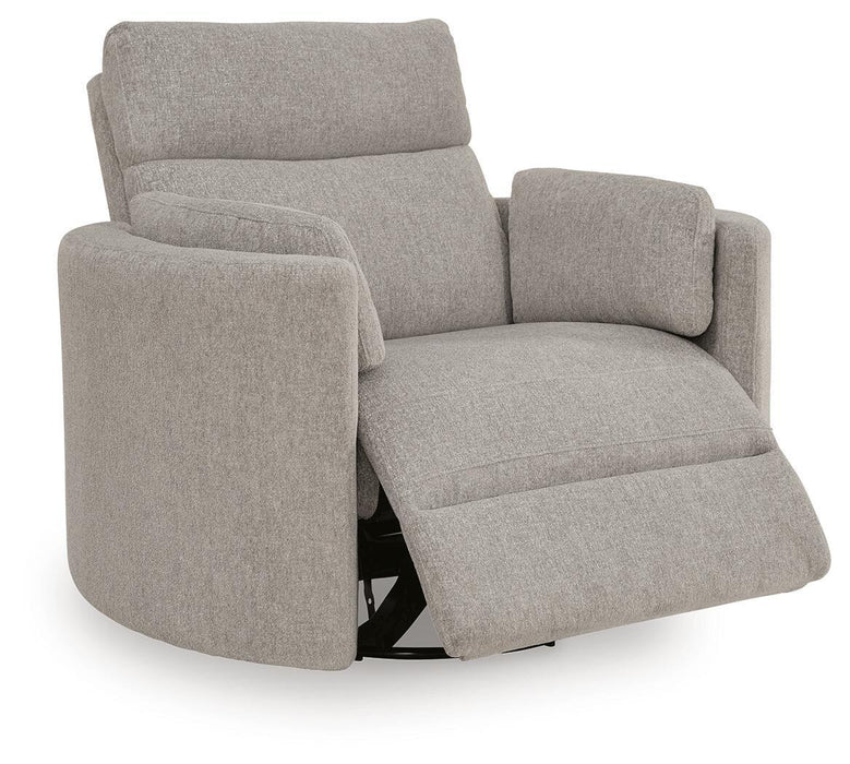 ModMax Luxe - Swivel Glider Power Recliner - Flint – Swivel Glider Chairs by Benchcraft® at Furniture Wholesale Plus , Nashville furniture store