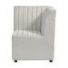 Jemma - Dining Corner Chair - Beige Linen – Side Chairs by Elements International at Furniture Wholesale Plus , Nashville furniture store