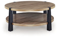 Ridgester - Round Table – End Tables by Signature Design by Ashley® at Furniture Wholesale Plus , Nashville furniture store