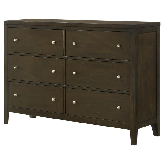 Wilkes - 6-Drawer Dresser – Dressers by Coaster Fine Furniture at Furniture Wholesale Plus , Nashville furniture store