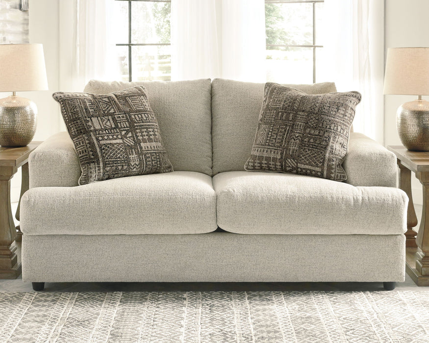 Soletren - Stationary Loveseat – Stationary Loveseats by Signature Design by Ashley® at Furniture Wholesale Plus , Nashville furniture store