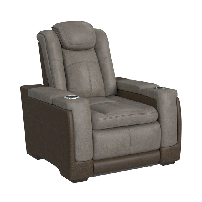 Lantana - Power Motion Recliner With Power Headrest, LED , Wireless Charger And Cup Holder – Reclining Chairs by Elements International at Furniture Wholesale Plus , Nashville furniture store