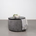 Tesoro - Round Upholstered Lift Top Storage Ottoman - Gray – Storage Ottomans by Coaster Fine Furniture at Furniture Wholesale Plus , Nashville furniture store