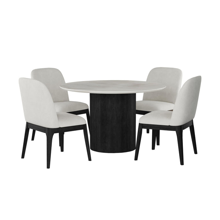 Sylvie - Standard Height Dining Set – 5 Piece Dining Room Sets by Elements International at Furniture Wholesale Plus , Nashville furniture store