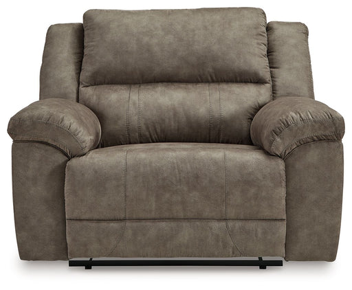 Laresview - Zero Wall Wide Seat Recliner - Fossil – Reclining Chairs by Signature Design by Ashley® at Furniture Wholesale Plus , Nashville furniture store