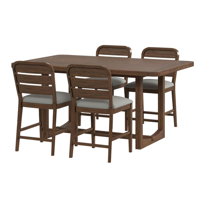 Glinda - Counter Height Dining Set – 5 Piece Dining Room Sets by Elements International at Furniture Wholesale Plus , Nashville furniture store