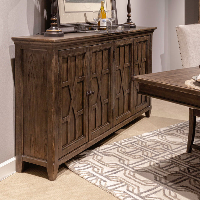 Paradise Valley - Hall Buffet - Saddle Brown – Buffets by Liberty Furniture at Furniture Wholesale Plus , Nashville furniture store