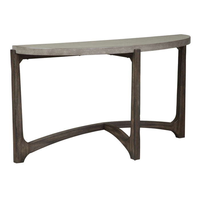 Cascade - Sofa Table - Wirebrush Rustic Brown – Sofa Tables by Liberty Furniture at Furniture Wholesale Plus , Nashville furniture store