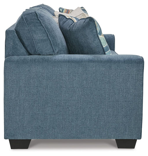 Cashton - Queen Sofa Sleeper - Blue – Sleeper Sofas by Signature Design by Ashley® at Furniture Wholesale Plus , Nashville furniture store