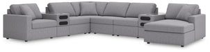 Modmax - Sectional - Granite – Stationary Sectionals by Signature Design by Ashley® at Furniture Wholesale Plus , Nashville furniture store