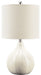 Rainermen - Ceramic Table Lamp  - Off White – Table Lamps by Signature Design by Ashley® at Furniture Wholesale Plus , Nashville furniture store