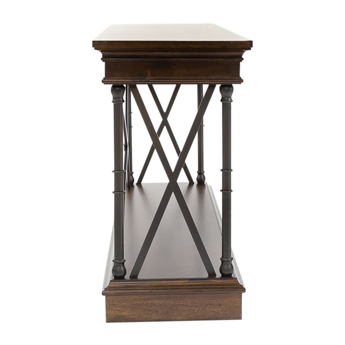 Tribeca - Sofa Table - Cordovian Brown – Sofa Tables by Liberty Furniture at Furniture Wholesale Plus , Nashville furniture store
