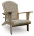 Marina Sun - Beige - Adirondack Chair - Premium Arm Chairs from Signature Design by Ashley® - Just $328! Shop now at Furniture Wholesale Plus  We are the best furniture store in Nashville, Hendersonville, Goodlettsville, Madison, Antioch, Mount Juliet, Lebanon, Gallatin, Springfield, Murfreesboro, Franklin, Brentwood