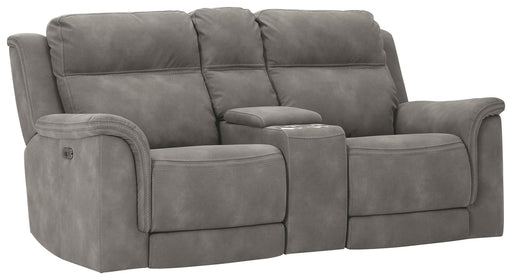 Next-Gen Durapella - Reclining Power Loveseat With Console - Premium Reclining Loveseats from Signature Design by Ashley® - Just $1588! Shop now at Furniture Wholesale Plus  We are the best furniture store in Nashville, Hendersonville, Goodlettsville, Madison, Antioch, Mount Juliet, Lebanon, Gallatin, Springfield, Murfreesboro, Franklin, Brentwood