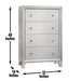 Omni - Chest - Pearl Silver – Accent Chests by Steve Silver Furniture at Furniture Wholesale Plus , Nashville furniture store