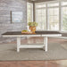 Brook Bay - Trestle Table – Dining Tables with Extensions by Liberty Furniture at Furniture Wholesale Plus , Nashville furniture store