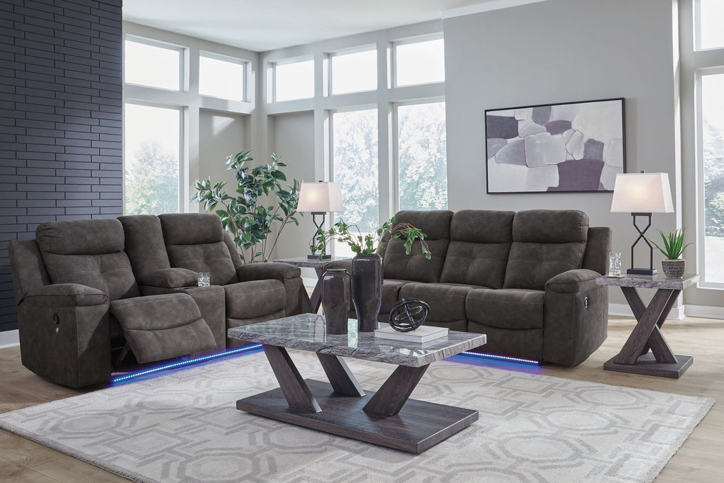 Brysonview - Reclining Living Room Set – Reclining Sofas & Loveseats by Benchcraft® at Furniture Wholesale Plus , Nashville furniture store