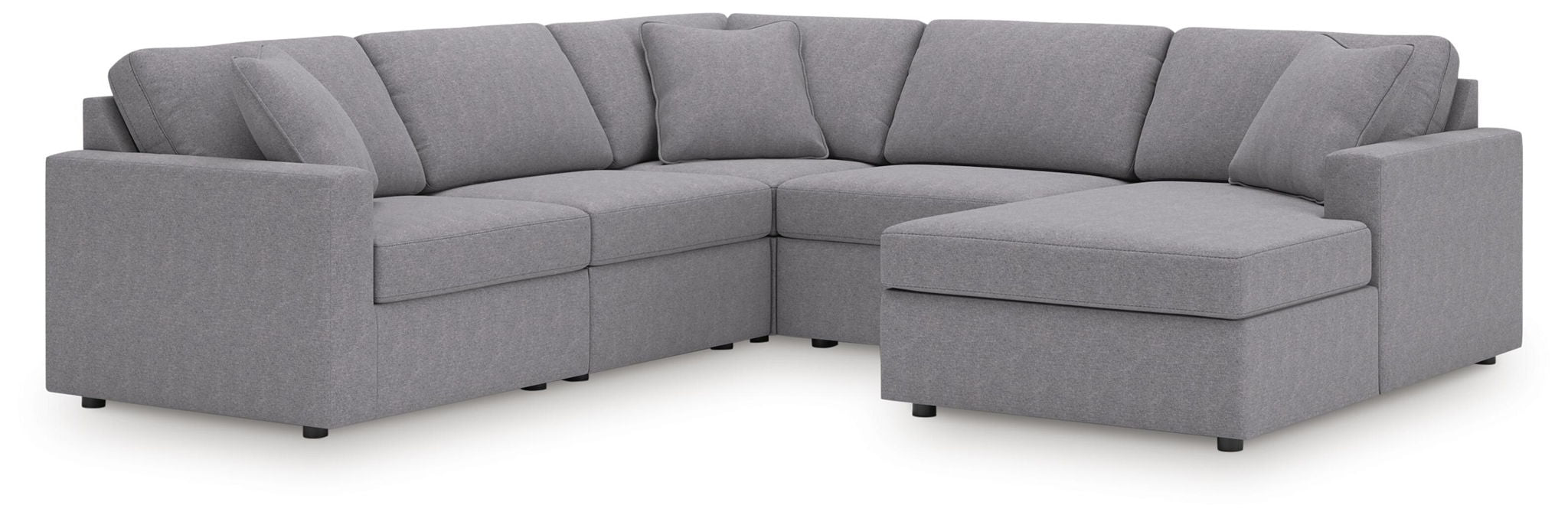 Modmax - Sectional - Granite – Stationary Sectionals by Signature Design by Ashley® at Furniture Wholesale Plus , Nashville furniture store