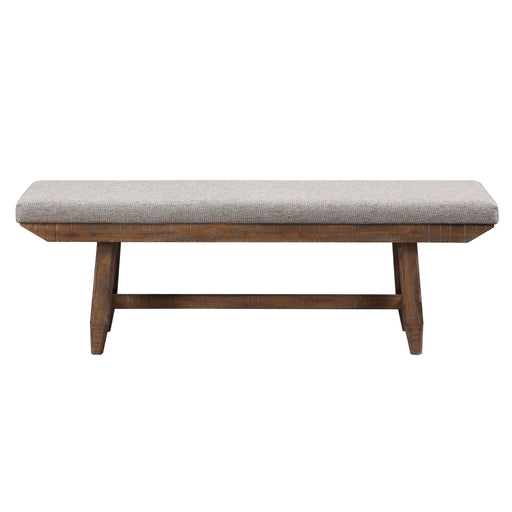 Riverdale - Bench - Light Brown – Upholstered Benches by Steve Silver Furniture at Furniture Wholesale Plus , Nashville furniture store
