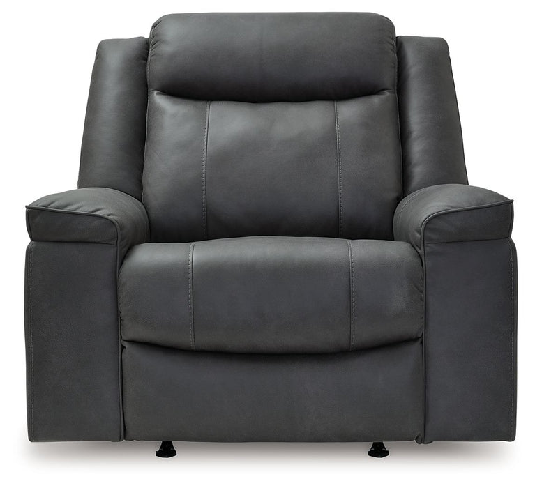 Status Check - Rocker Recliner – Rocker Chairs by Signature Design by Ashley® at Furniture Wholesale Plus , Nashville furniture store