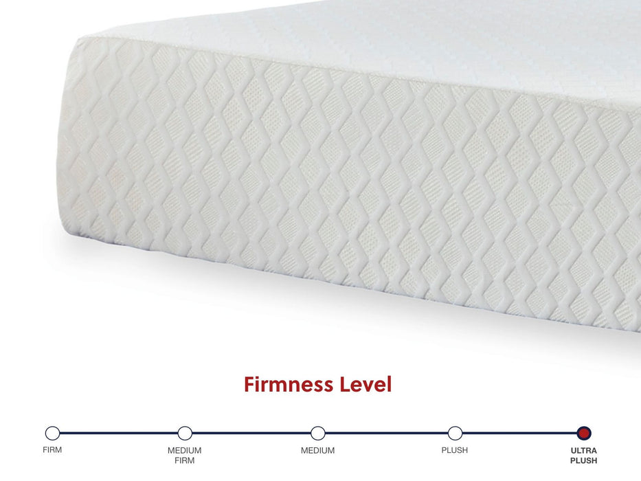 Chime 12 Inch Memory Foam - Memory Foam Mattress – Memory Foam Mattresses by Sierra Sleep® by Ashley at Furniture Wholesale Plus , Nashville furniture store