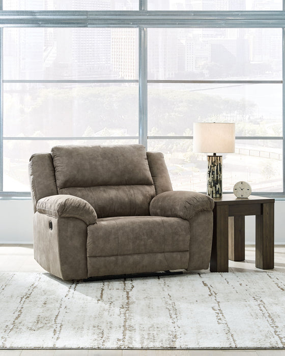 Laresview - Zero Wall Wide Seat Recliner - Fossil – Reclining Chairs by Signature Design by Ashley® at Furniture Wholesale Plus , Nashville furniture store