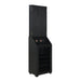Hurricanes - Dartboard Cabinet With Speaker And LED - Black – Dartboards by Elements International at Furniture Wholesale Plus , Nashville furniture store