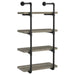 Elmcrest - 4-Shelf Wall Bookshelf - Premium Wall Shelves from CoasterEveryday - Just $199! Shop now at Furniture Wholesale Plus  We are the best furniture store in Nashville, Hendersonville, Goodlettsville, Madison, Antioch, Mount Juliet, Lebanon, Gallatin, Springfield, Murfreesboro, Franklin, Brentwood
