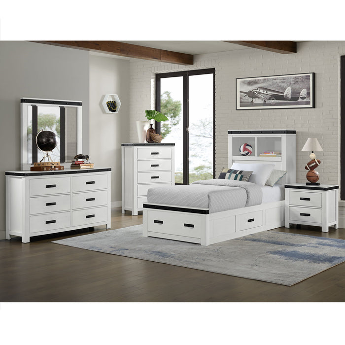Wade - Youth 6-Drawer Dresser – Dressers by Elements International at Furniture Wholesale Plus , Nashville furniture store