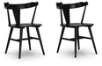 Gretlynn - Dining Room Side Chair (Set of 2) - Black – Chair Sets by Signature Design by Ashley® at Furniture Wholesale Plus , Nashville furniture store