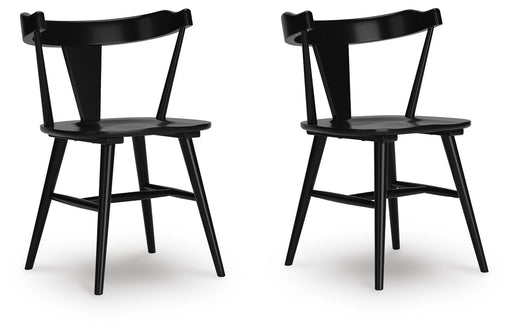 Gretlynn - Dining Room Side Chair (Set of 2) - Black – Chair Sets by Signature Design by Ashley® at Furniture Wholesale Plus , Nashville furniture store
