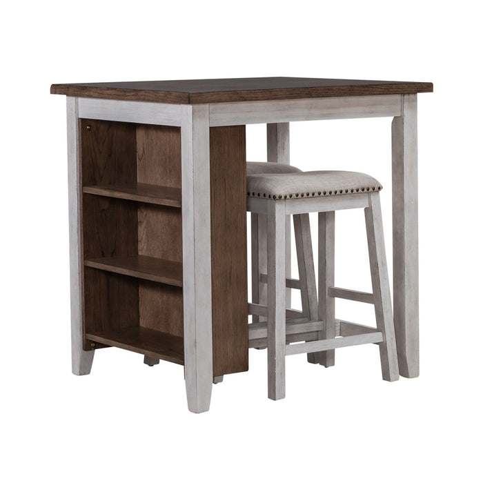 Brook Creek - Counter Set – 3 Piece Dining Room Sets by Liberty Furniture at Furniture Wholesale Plus , Nashville furniture store