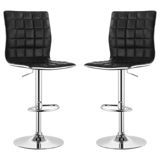 Ashbury - Upholstered Adjustable Bar Stool (Set of 2) - Premium Stool Sets from CoasterEveryday - Just $289! Shop now at Furniture Wholesale Plus  We are the best furniture store in Nashville, Hendersonville, Goodlettsville, Madison, Antioch, Mount Juliet, Lebanon, Gallatin, Springfield, Murfreesboro, Franklin, Brentwood