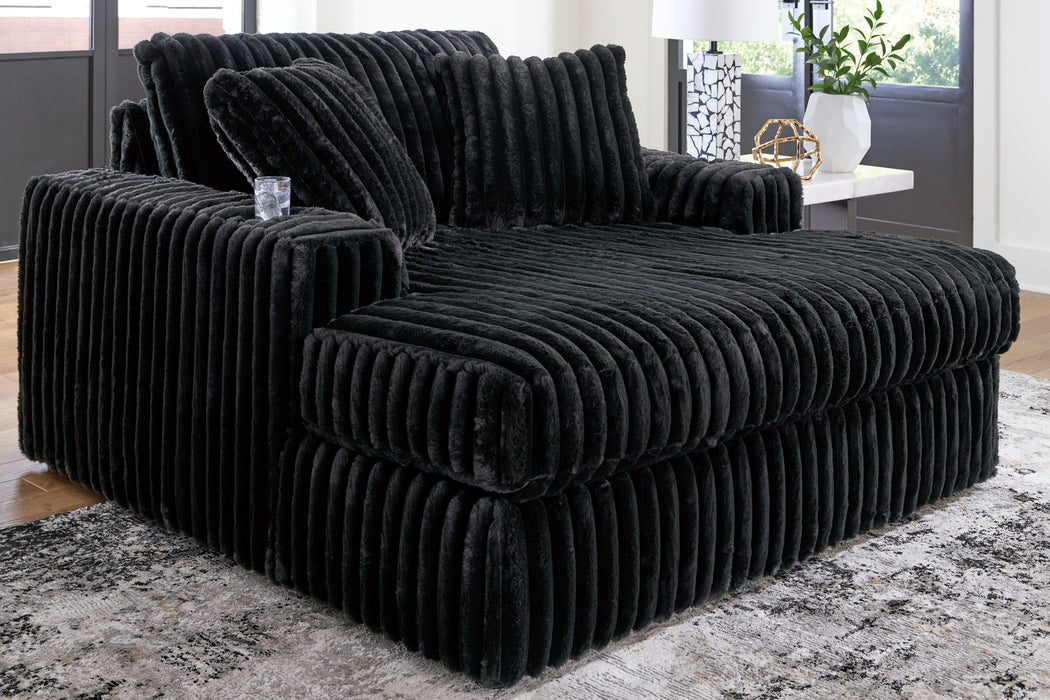 Midnight-Madness - Oversized Chaise – Chaises by Signature Design by Ashley® at Furniture Wholesale Plus , Nashville furniture store