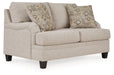 Bralynn - Loveseat - Linen – Stationary Loveseats by Ashley® at Furniture Wholesale Plus , Nashville furniture store