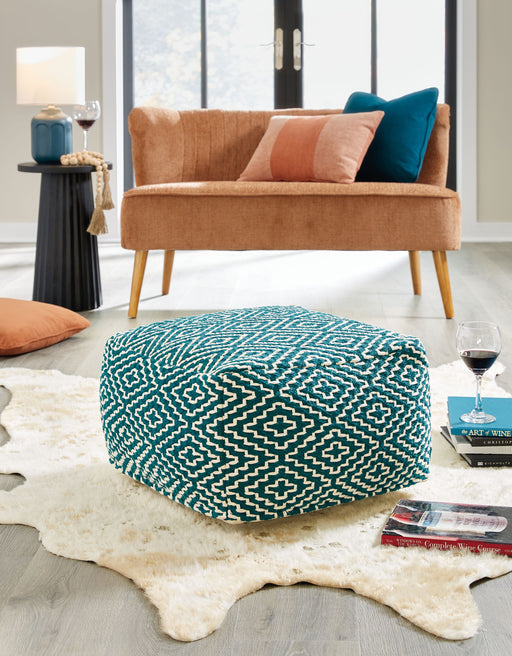Brynnsen - Pouf – Accent Poufs by Signature Design by Ashley® at Furniture Wholesale Plus , Nashville furniture store