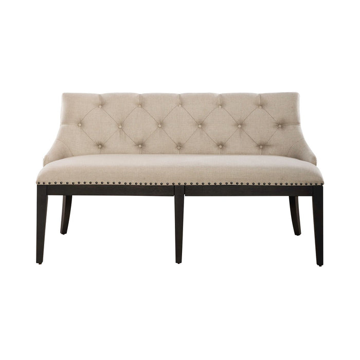 Americana Farmhouse - Upholstered Shelter Dining Bench – Upholstered Benches by Liberty Furniture at Furniture Wholesale Plus , Nashville furniture store