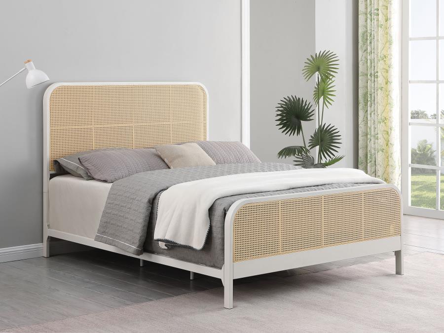 Lanewood - Open Cane Rattan Metal Bed – Upholstered Beds by Coaster Fine Furniture at Furniture Wholesale Plus , Nashville furniture store