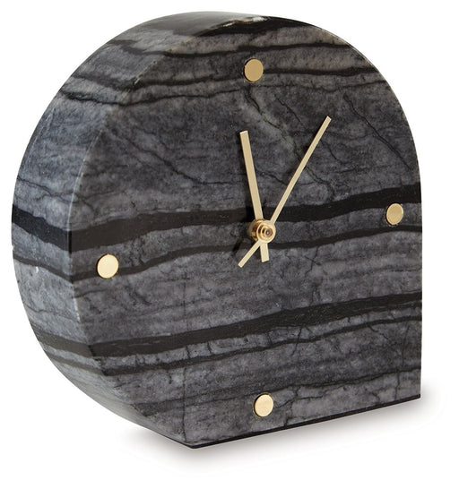 Janmour - Table Clock - Premium Tabletop Clocks from Signature Design by Ashley® - Just $78! Shop now at Furniture Wholesale Plus  We are the best furniture store in Nashville, Hendersonville, Goodlettsville, Madison, Antioch, Mount Juliet, Lebanon, Gallatin, Springfield, Murfreesboro, Franklin, Brentwood